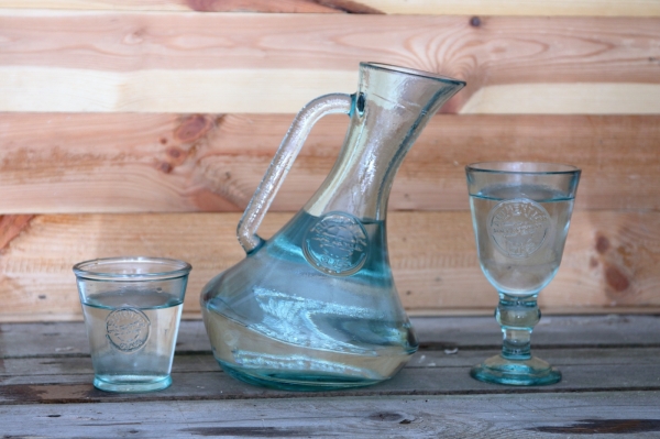 Pohár na osvieženie - recyklované sklo 250ml