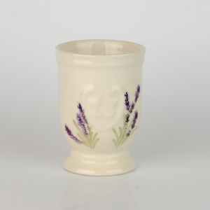 Pohár na zubné kefky levandule 11cm
