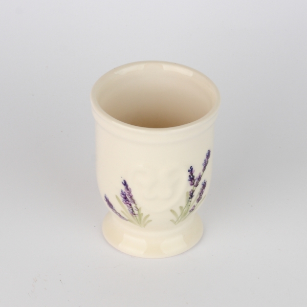 Pohár na zubné kefky levandule 11cm