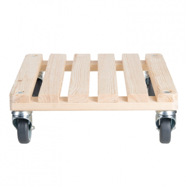 Pojízdný podstavec pod květináč 38x38cm 240Kg nosnost