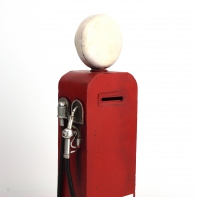 Pokladnička - benzínová pumpa 10,5×33×8cm