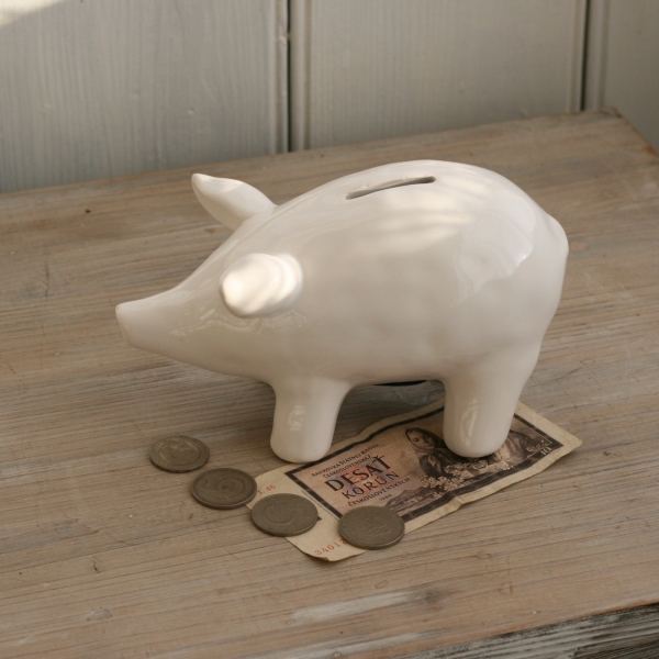 Pokladnička prasiatko 19x10x7cm