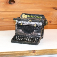 Pokladnička písací stroj 18x17 cm