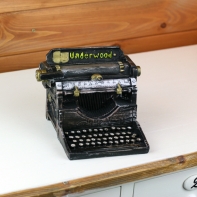 Pokladnička písací stroj 18x17 cm