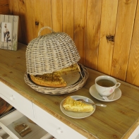 Poklop na pečivo z prútia 33cm