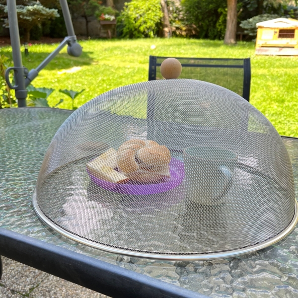 Poklop na potraviny nerezový 30,1cm