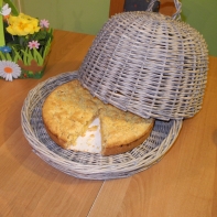 Poklop na potraviny z prútia pr.38cm