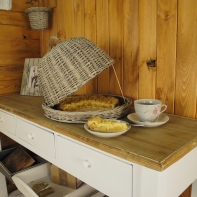 Poklop na potraviny z prútia pr.38cm