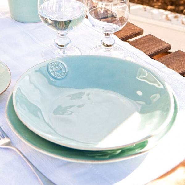 Polievkový tanier NOVA 25cm tyrkysový