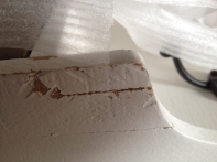 Polica do kuchyne - poškodená