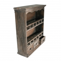 Police do kuchyne so zásuvkami 50x59cm