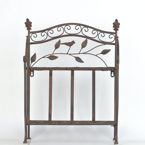 Polička na kvety 38 x 19,5 x 49 cm kovová