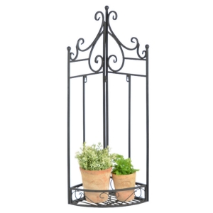 Polička na květiny rohová skládací 