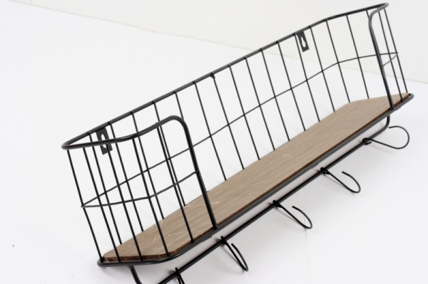 Polička v industriálnom štýle 60x12x18cm