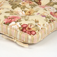 Vankúš na stoličku dve ruže 45x45cm