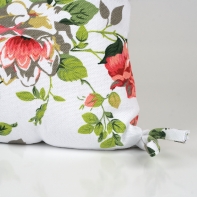 Vankúš na stoličku červená ruža 45x45cm