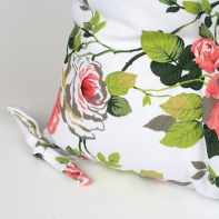 Vankúš na stoličku červená ruža 45x45cm