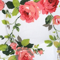 Vankúš na stoličku červená ruža 45x45cm