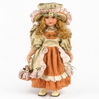 Porcelánová bábika z 19 storočia 56cm