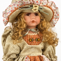 Porcelánová bábika z 19 storočia 56cm