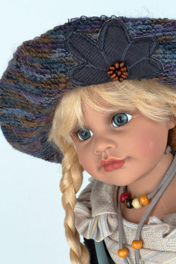 Porcelánová bábika 53cm vinyl