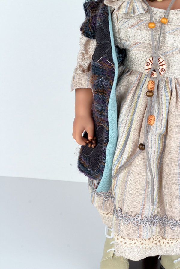 Porcelánová bábika 53cm vinyl