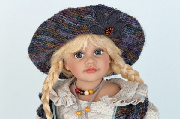 Porcelánová bábika 53cm vinyl