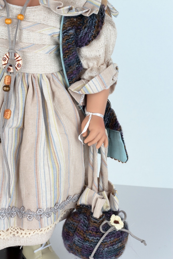 Porcelánová bábika 53cm vinyl