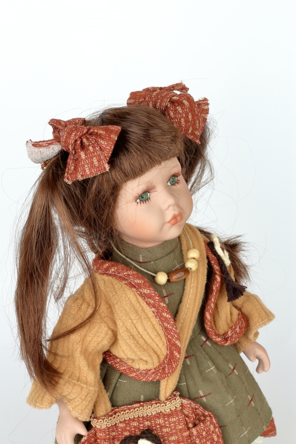 Porcelánová bábika Agátka 30cm