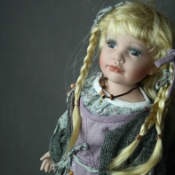 Porcelánová bábika Alice 50cm