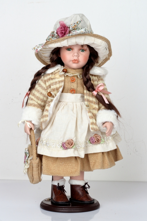 Porcelánová bábika Anežka 42cm