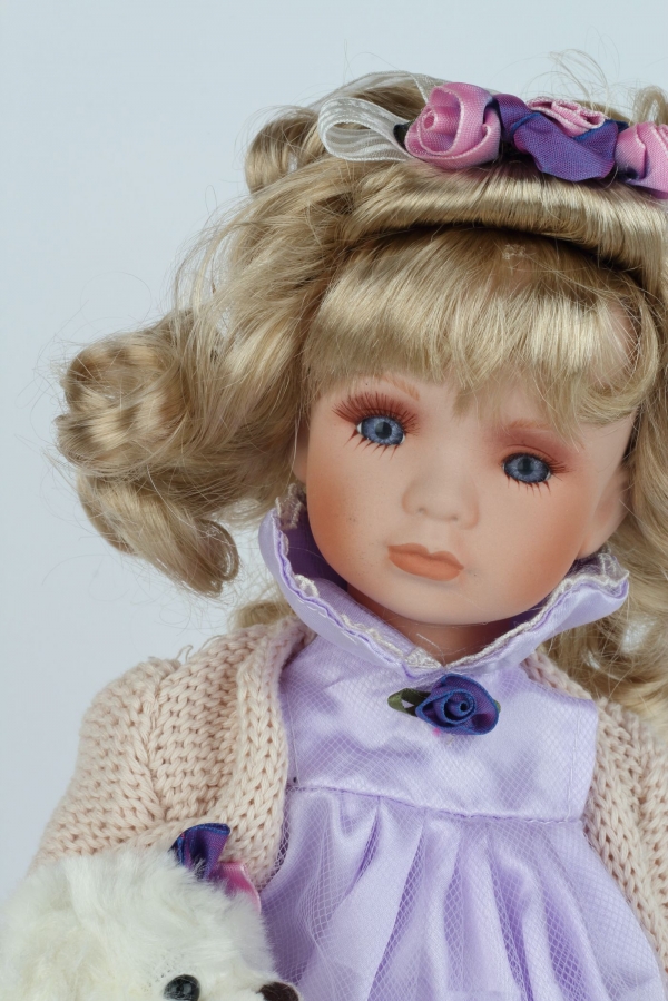 Porcelánová bábika Apolena 36cm