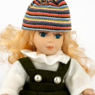 Porcelánová bábika Bohdana 20cm