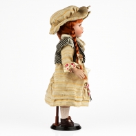 Porcelánová bábika Brita 40cm