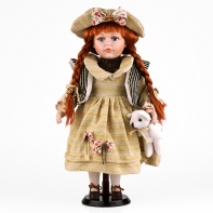 Porcelánová bábika Brita 40cm