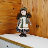 Porcelánová bábika Claudie 30cm