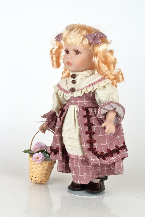 Porcelánová bábika Emília 30cm