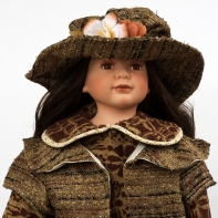 Porcelánová bábika Emília 80cm