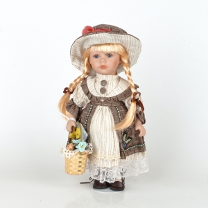 Porcelánová bábika Erika 30cm