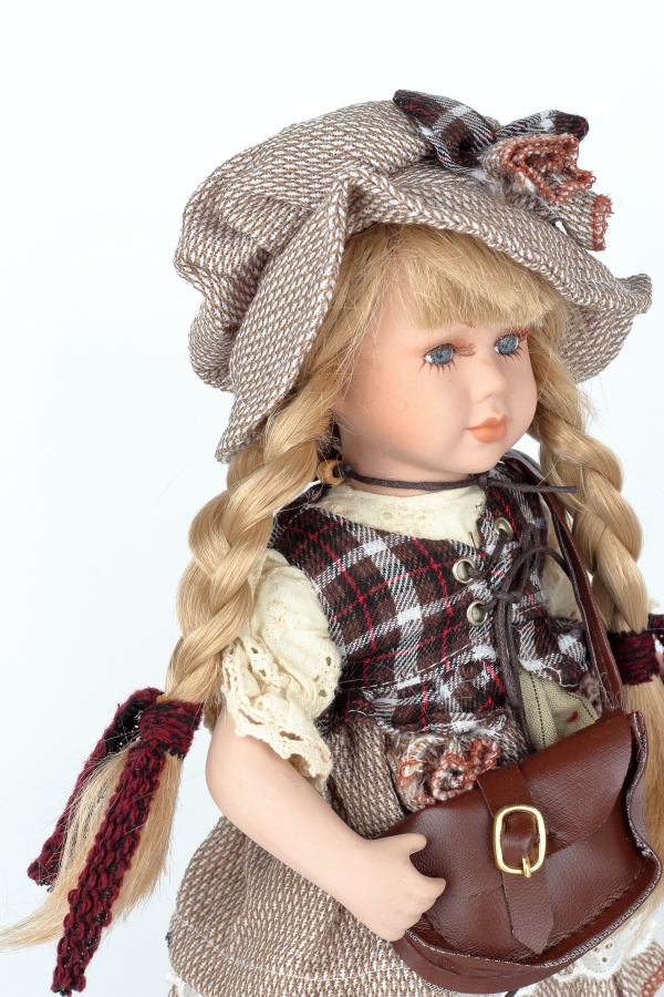 Porcelánová bábika Evelína 30cm