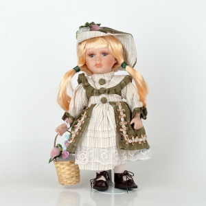 Porcelánová bábika Fedora 30cm