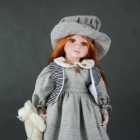 Porcelánová bábika Gábina 60cm