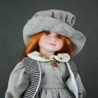 Porcelánová bábika Gábina 60cm