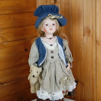 Porcelánová bábika Gabriela 60cm