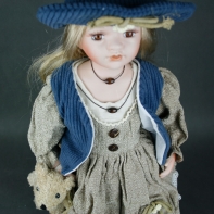 Porcelánová bábika Gabriela 60cm