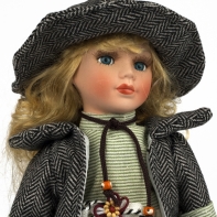 Porcelánová bábika Gina 30cm