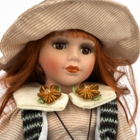 Porcelánová bábika Hanka 30cm