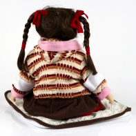 Porcelánová bábika dievčatko Elizabeth 55cm