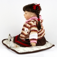 Porcelánová bábika dievčatko Elizabeth 55cm