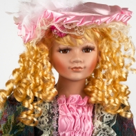 Porcelánová bábika Isabella 80cm